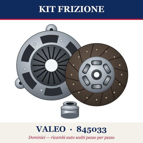 Kit frizione valeo - frizione, 845033